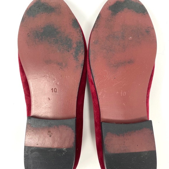 Davucci Red Velvet Slippers - Picture 4 of 7